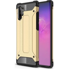 Microsonic Samsung Galaxy Note 10 Plus Kılıf Rugged Armor Gold