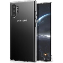 Microsonic Samsung Galaxy Note 10 Plus Kılıf Transparent Soft Beyaz