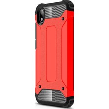 Microsonic Xiaomi Redmi 7A Kılıf Rugged Armor Kırmızı