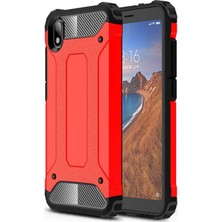 Microsonic Xiaomi Redmi 7A Kılıf Rugged Armor Kırmızı