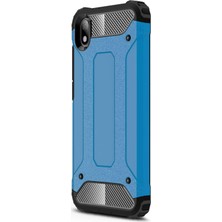 Microsonic Xiaomi Redmi 7A Kılıf Rugged Armor Mavi