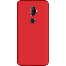 Case Street Alcatel 3V Kılıf Premier Silikon Esnek Arka Koruma Kırmızı