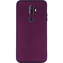 Case Street Alcatel 3V Kılıf Premier Silikon Esnek Arka Koruma Mürdüm