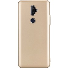 Gpack Alcatel 3V Kılıf Premier Silikon Esnek Koruma + Nano Glass Gold