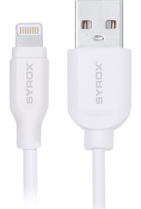 Syrox C85 Lightning 2.0A Şarj ve Data Kablosu - 1 mt