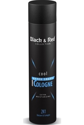 Black & Red After Shave Cologne Cool Traş Sonrası Krem Kolonya 300ml