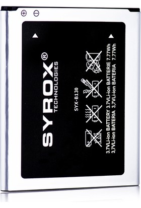 Syrox SYX-B130 Samsung Galaxy S3/I9300/I9060 Batarya