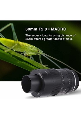 7ARTISANS 60MM F2.8 Macro Aps-C Lens Sony ( E-Mount)