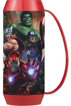 Volkano Marvel Avengers Bluetooth Kablosuz Hoparlör El Feneri Radyolu Lisanslı MV-1013-AV