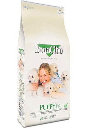 Bonacibo Puppy Lamb & Rice Kuzu Etli ve Pirinçli Yavru Köpek Maması 3 kg