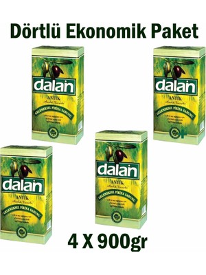 Dalan 5'li Antik Pirina Zeytin Sarayı Doğal Zeytinyağlı Sabun 4'lü Paket 4 Adet x 900 gr / 3,6kg