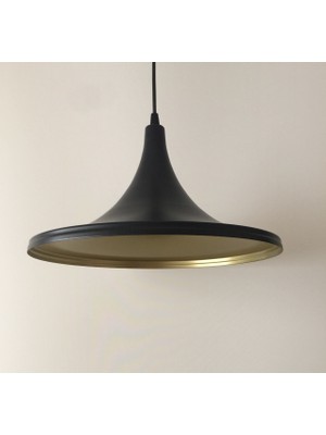 Mylight Metal Sarkıt Siyah Içi Sarı Retro Sarkıt