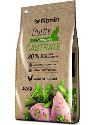 Fitmin Purity Castrate Tahılsız Kısırlaştırılmış Kedi Maması 10 kg