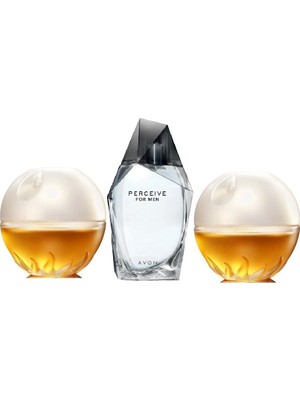 Avon Incandessence Bayan Parfüm 2 Adet + Perceıve Erkek Parfüm