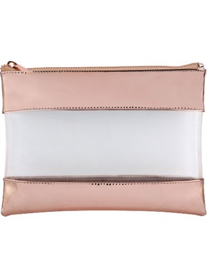 Pyrus Portföy Çanta Rosegold Şeffaf Sa373111