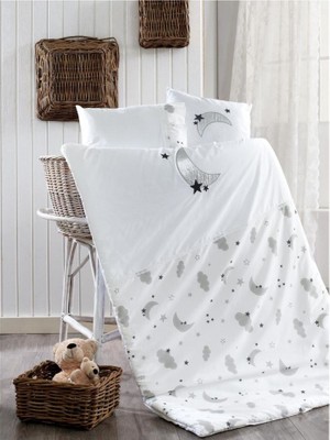Momishop Moon Gri Uyku Seti 70 x 130 cm