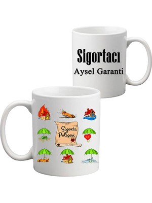 Biresimden Sigortacıya Hediye Kupa Bardak