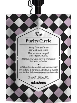 Davines The Purity Circle Arındırıcı Saç Bakım Maskesi 50 ml