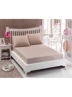Özdilek 100X200 Tek Kişilik Fitted Çarşaf Bej