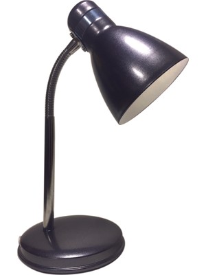 Nisaluce Modern Krom Spiralli Masa Lambası Siyah