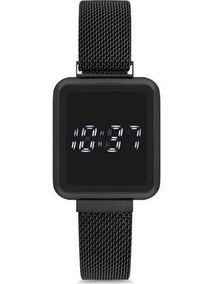 Spectrum UH1SP220098 Mıknatıslı Hasır Kordon Dijital Unisex Saat