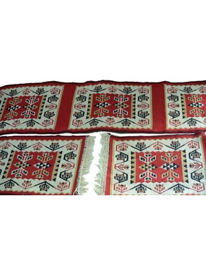 Başaran Tekstil Serme Oto Kılıfı Takımı - Antik Kilim Her Araca Uygun