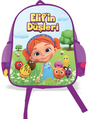 Adel TRT Elif'in Düşleri Orta Çanta, Mor