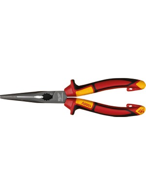 Milwaukee 210 Mm Ağır Hizmet Tipi Vde Elektrikçi, İzoleli Kargaburun- 4932464564