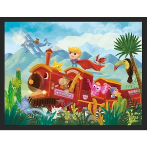 Küçük Tren / 24 Parça Ahşap Puzzle