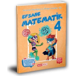 Kırmızı Beyaz Yayınlar Efsane Matematik 4.Sınıf