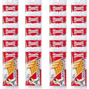 Wilkinson Sword Pronto Tek Bıçaklı 5'li Tıraş Bıçağı ( 20 Adet )