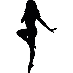 Sticker Sepetim Dancer Girl Priz Sticker