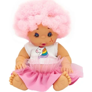 Kıvırcık Renkli Saçlı Bebek
