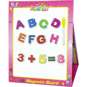 Eğitici Manyetik Tablet 62 Parça - Pembe
