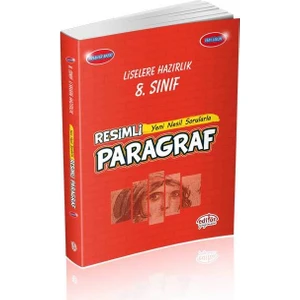 Editör Yayınları 8. Sınıf Resimli Yeni Nesil Sorularla Paragraf Premier Baskı