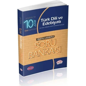 Editör Yayınları 10. Sınıf Türk Dili ve Edebiyatı Özetli Lezzetli Soru Bankası