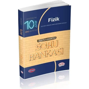 Editör Yayınları 10. Sınıf Fizik Özetli Lezzetli Soru Bankası