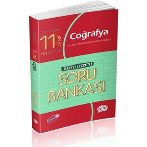 Editör Yayınları 11. Sınıf Coğrafya Özetli Lezzetli Soru Bankası