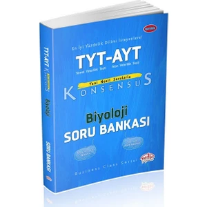 Editör Yayınları TYT - AYT Biyoloji Konsensüs Soru Bankası