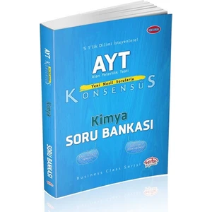 Editör Yayınları AYT Kimya Konsensüs Soru Bankası