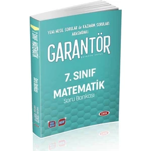 Data Yayınları 7. Sınıf Garantör Matematik Soru Bankası