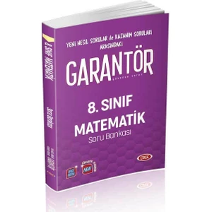Data Yayınları 8. Sınıf Garantör Matematik Soru Bankası