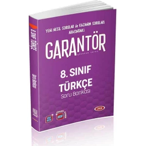 Data Yayınları 8. Sınıf Garantör Türkçe Soru Bankası