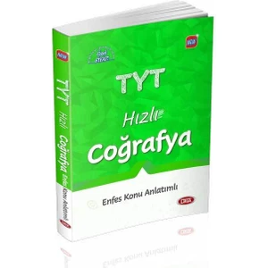 Data Yayınları TYT Hızlı Coğrafya Konu Enfes Konu Anlatımlı