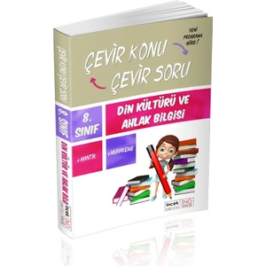 İnovasyon Yayınları 8.Sınıf Din Kültürü ve Ahlak Bilgisi Çevir Konu Çevir Soru