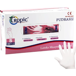 Pudrasız Eldiven Small 100 Adet