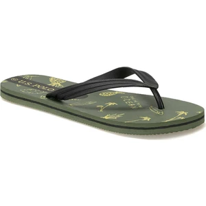 U.S. Polo Assn. Nero Haki Erkek Terlik