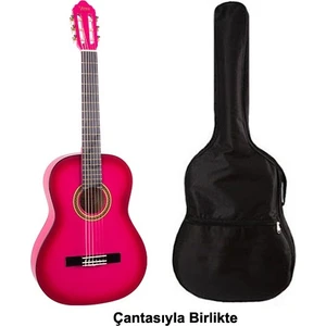Valencia Vc103Pks 3/4 Pembe Sunburst Klasik Gitar Çanta