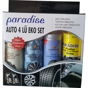 Lastik Parlatıcı 4 Lü Set 250 Ml * 4