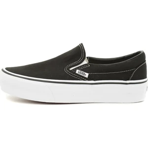 Vn00018Eblk1 Ua Classic Slip-On Platform Unisex Spor Ayakkabi Siyah